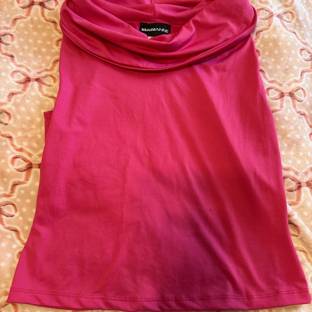 Marianne Pink Sleeveless Top